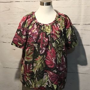 Liz Claiborne Floral Tunic
